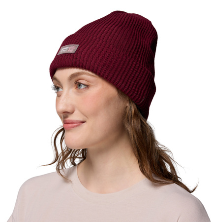 Czapka zimowa unisex Columbia LOST LAGER II bordowa 1975921624