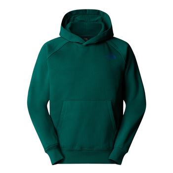 Bluza z kapturem męska The North Face REDBOX zielona NF0A89F9A1B