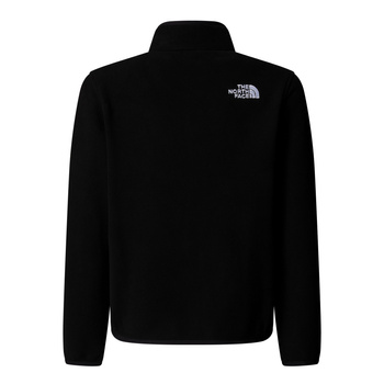 Polar dziecięcy The North Face GLACIER 1/4 ZIP czarny NF0A8CVGJK3