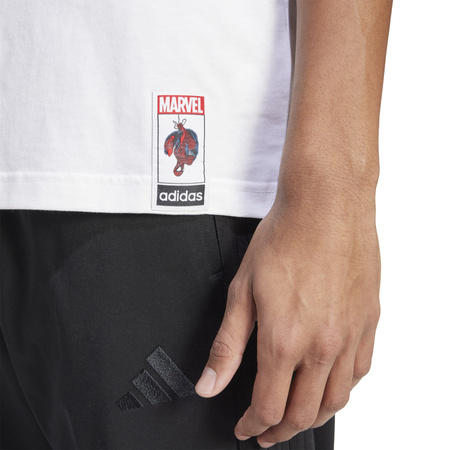 Koszulka męska adidas SPIDERMAN biała JL5556