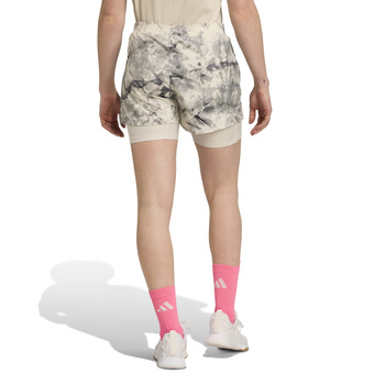 Spodenki do biegania damskie adidas OWN THE RUN beżowe JN9669