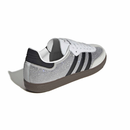 Buty sportowe damskie adidas SAMBA OG srebrne IH9055