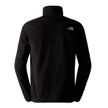 Polar męski The North Face RESOLVE FLEECE 1/4 ZIP czarny NF0A4M9T4H0