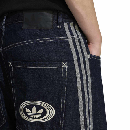 Spodnie jeansowe męskie adidas 90S ALTERNATIVE SPORT granatowe KS6916