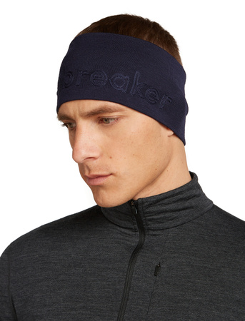 Opaska na głowę unisex Icebreaker 260 TECH granatowa IB0A57AG401