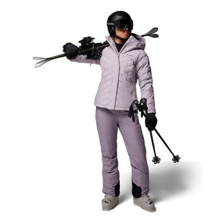 Kurtka narciarska damska Columbia LAY D DOWN V fioletowa 2133481551