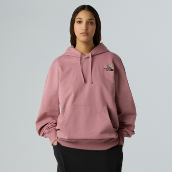 Bluza z kapturem unisex The North Face FLOWER DOME RELAXED różowa NF0A8EGZHCS