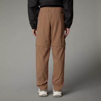 Spodnie trekkingowe chłopięce The North Face ON THE TRAIL brązowe NF0A8BBE6IH