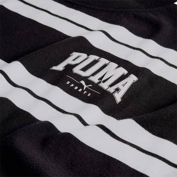 Koszulka damska Puma SQUAD STRIPED czarna 68153801