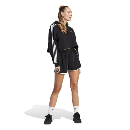 Bluza z kapturem damska adidas ADICOLOR 3-STRIPES czarna IK6477