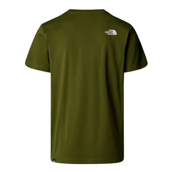 Koszulka męska The North Face SIMPLE DOME zielona NF0A87NGBRI