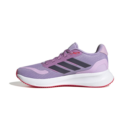 Buty do biegania dziecięce adidas RUNFALCON 5 fioletowe JQ8139