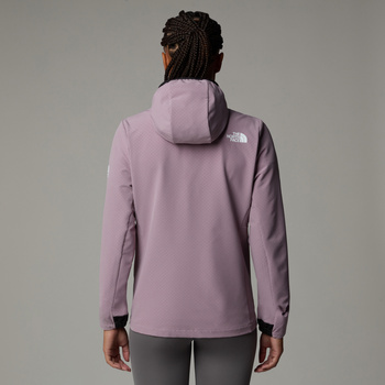 Kurtka softshellowa damska The North Face MOUNTAIN ATHLETICS fioletowa NF0A892R3OX