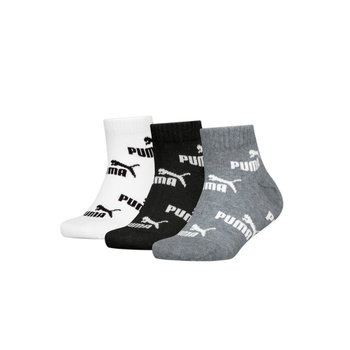 Skarpety dziecięce Puma ELEMENTS GRAPHIC QUARTER 3-PACK wielokolorowe 93876301
