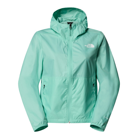 Kurtka z kapturem damska The North Face CYCLONE WND zielona NF0A8B6G6EI