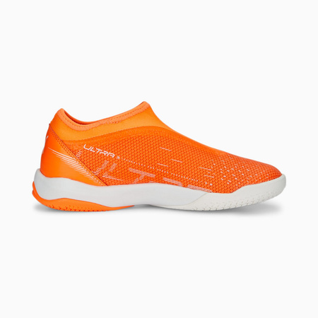 Halówki chłopięce Puma ULTRA MATCH LL IT + MID JR pomarańczowe 10723201