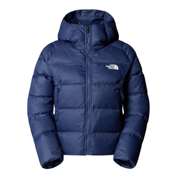 Kurtka puchowa z kapturem damska The North Face HYALITE DOWN niebieska NF0A8E75BOT