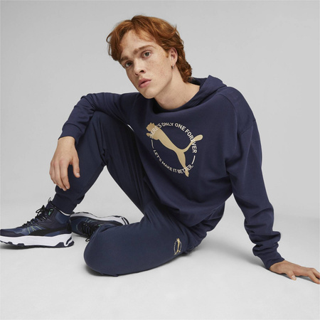 Bluza z kapturem męska Puma BETTER SPORTSWEAR TR granatowa 67606406