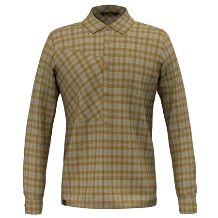 Koszula trekkingowa męska Salewa FENES FLANNEL 5 beżowa 00-0000028446_7189