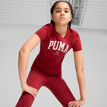 Koszulka dziewczęca Puma SQUAD czerwona 68177913