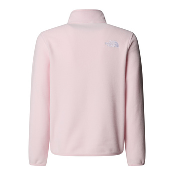 Polar dziecięcy The North Face GLACIER 1/4 ZIP różowy NF0A8CVGBP6