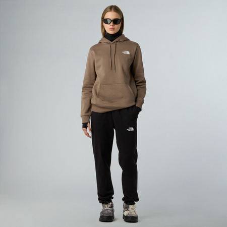 Bluza z kapturem damska The North Face SIMPLE DOME brązowa NF0A89EYBOW