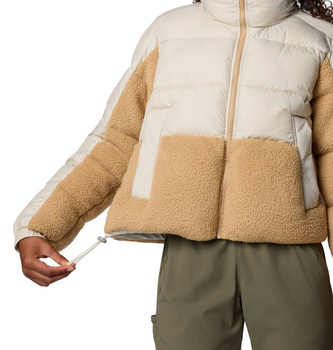 Kurtka puchowa damska Columbia LEADBETTER POINT II beżowa 2085602278