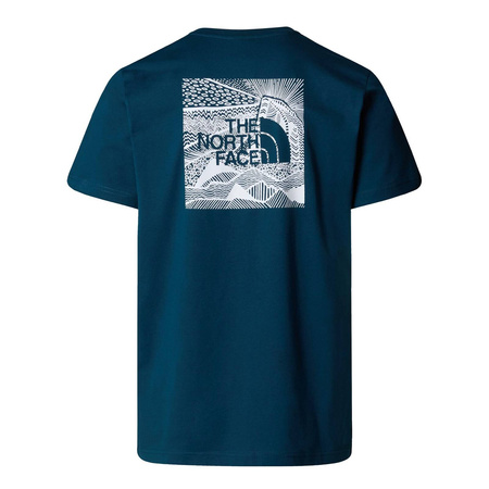 Koszulka męska The North Face REDBOX CELEBRATION granatowa NF0A87NV1NO