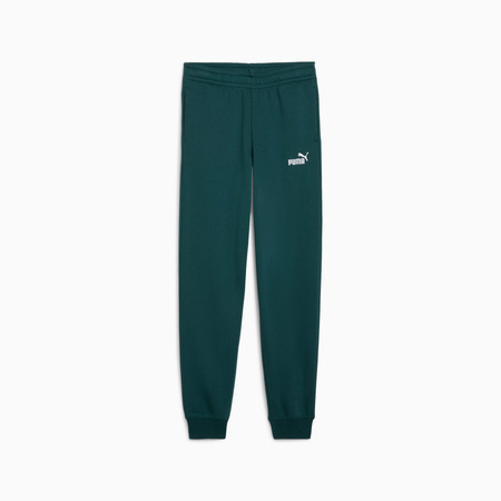 Spodnie dresowe chłopięce Puma ESS NO.1 LOGO FL zielone 68491275