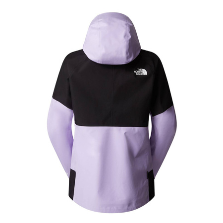 Kurtka z kapturem damska The North Face JAZZI GTX fioletowa NF0A851MWI2