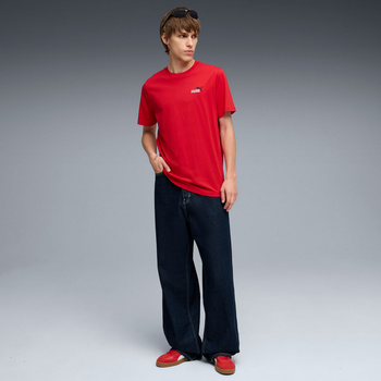 Koszulka męska Puma ESS 2 COLOR SMALL NO.1 LOGO czerwona 68471711