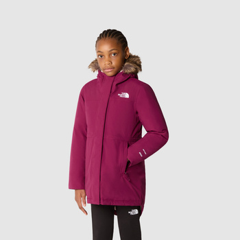 Kurtka zimowa dziewczęca The North Face ARCTIC bordowa NF0A82Y4I0H