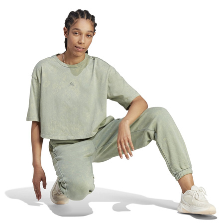 Koszulka damska adidas ALL SZN FL szara IL3265