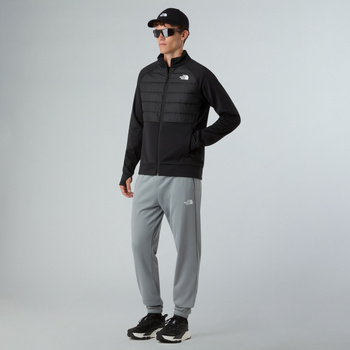 Kurtka męska The North Face REAXION 2.0 FLEECE HYBRID FZ czarna NF0A8DVXKS7