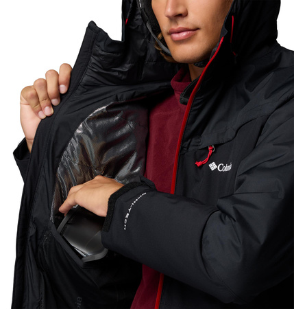 Kurtka narciarska męska Columbia ICEBERG POINT II czarna 2113941009