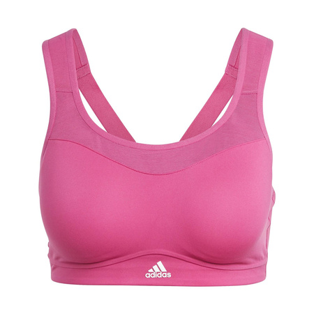 Stanik sportowy damski adidas TRLD Impact różowy HS2854