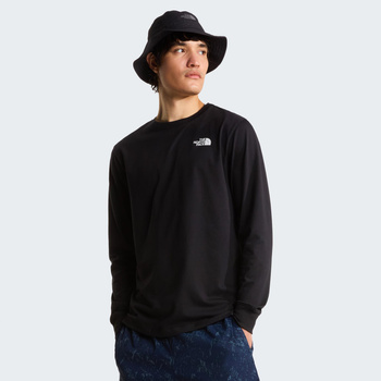 Longsleeve męski The North Face EVOLUTION BOX NSE czarny NF0A8B68KY4