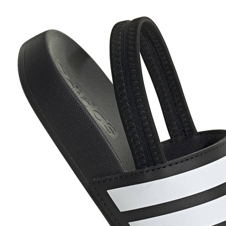 Klapki dziecięce adidas ADILETTE ESTRAP I czarne JR5328