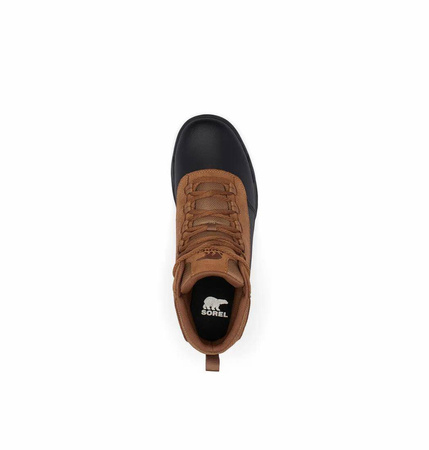Buty zimowe męskie Sorel BUXTON LITE LACE WP brązowe 2047401286