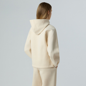 Bluza z kapturem damska The North Face RELAXED beżowa NF0A89C0QMO
