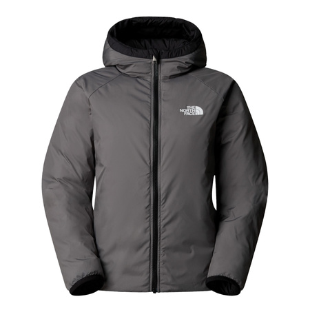 Kurtka z kapturem chłopięca The North Face REVERSIBLE PERRITO czarna NF0A88TWWOO