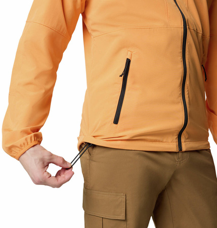 Kurtka softshellowa męska Columbia TALL HEIGHTS II pomarańczowa 2117211816