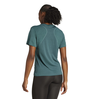 Koszulka treningowa damska adidas D4T turkusowa JX4774