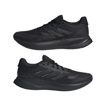 Buty do biegania męskie adidas RUNFALCON 5 czarne IE8812