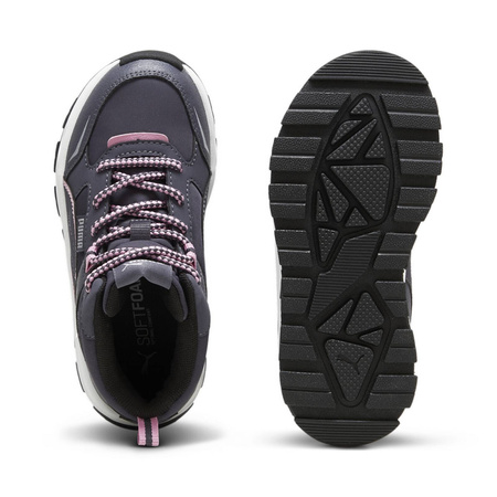 Buty sportowe dziecięce Puma EVOLVE TRAIL PS szare  39764503