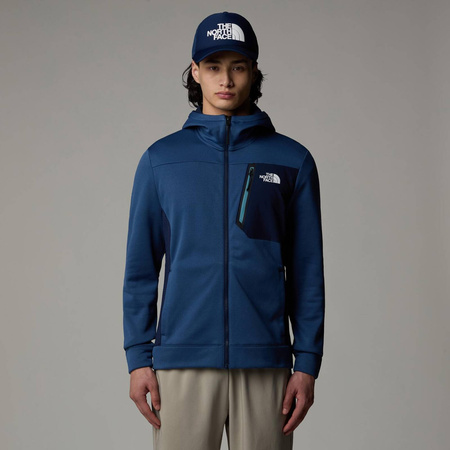 Polar z kapturem męski The North Face MOUNTAIN ATHLETICS niebieski NF0A893Q926