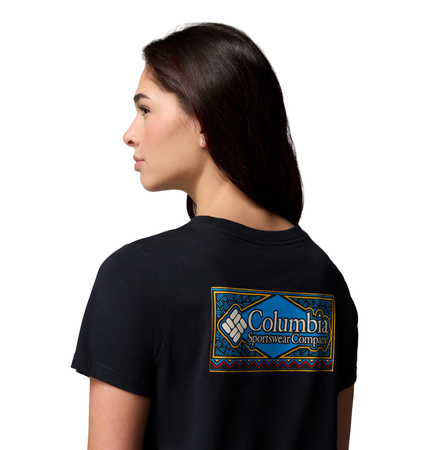 Koszulka damska Columbia ROLLING BEND czarna 2120021018