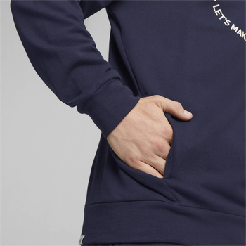 Bluza z kapturem męska Puma BETTER SPORTSWEAR TR granatowa 67606406