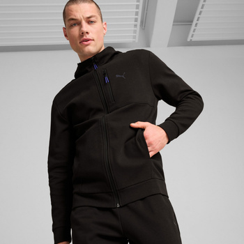 Bluza z kapturem męska Puma OPEN ROAD FZ DK czarna 68165401