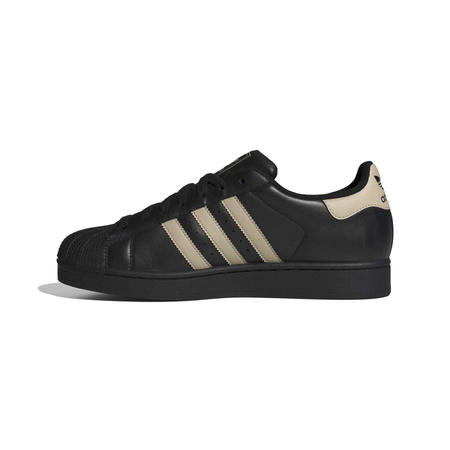 Buty sportowe unisex adidas SUPERSTAR II czarne IH4173